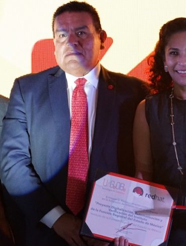 Reconocimientos de Red Hat México en la 4a Entrega de los Premios u-GOB