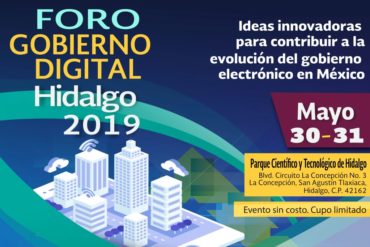 Foro Gobierno Digital Hidalgo 2019
